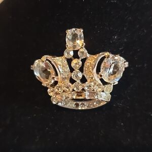 TIFARI CROWN PIN! Vintage Jewlery, Stamped, 1950's!